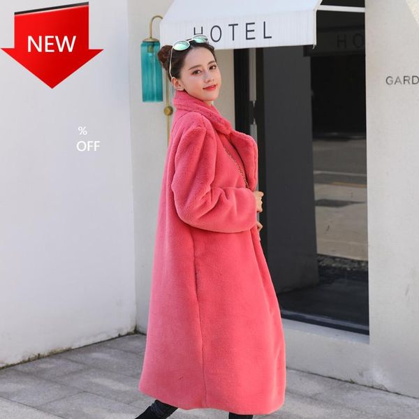 women's fur & faux coat loose lapel overcoat thick warm plus size female plush coats winter women luxury, Black
women's fur & faux coat loose lapel overcoat thick warm plus size female plush coats winter women luxury, Black