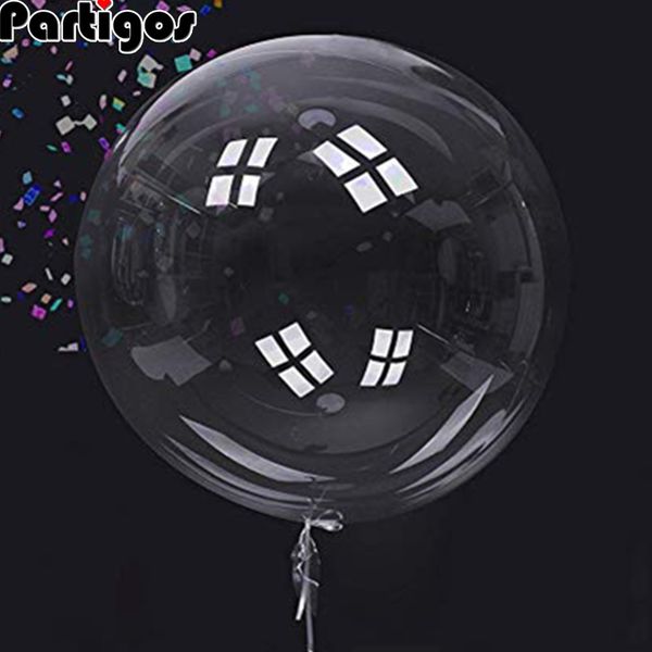 100pcs helium bobo balloons 10/18/24/36 inch transparent pvc balloon birthday party decoration air ballons wedding decor favor 1027 
100pcs helium bobo balloons 10/18/24/36 inch transparent pvc balloon birthday party decoration air ballons wedding decor favor 1027