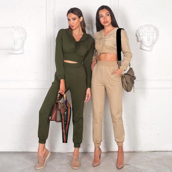 womens autumn and spring lightweight casual long sleeve hoodies and long trousers with pockets two piece for sports running set, Gray
womens autumn and spring lightweight casual long sleeve hoodies and long trousers with pockets two piece for sports running set, Gray