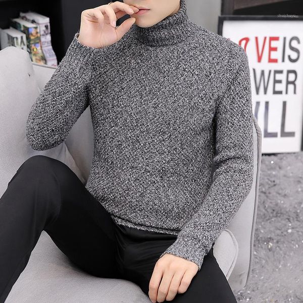 autumn winter men sweater trends bottoming knitwear korean slim twist thick turtleneck sweater men1, White;black
autumn winter men sweater trends bottoming knitwear korean slim twist thick turtleneck sweater men1, White;black