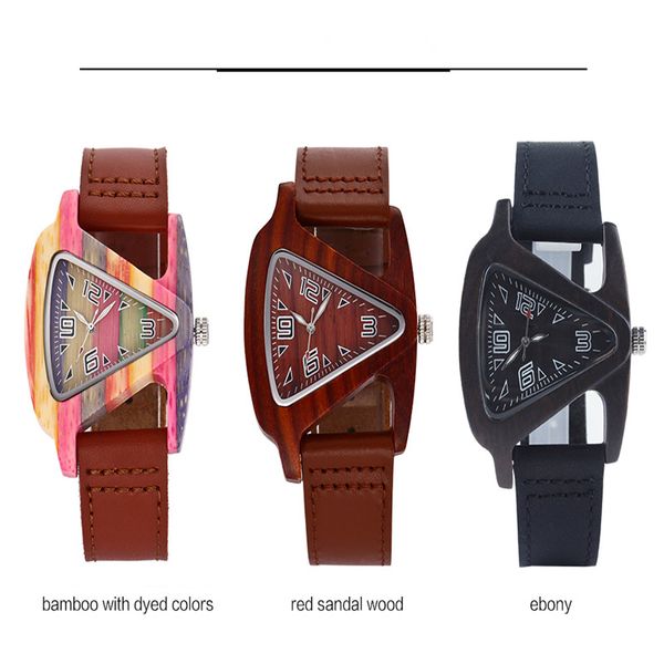 деревянные наручные часы мужские женские из бамбука и дерева wristwatchs2020 треугольник кварцевые часы дерево запястье просмотрам красного, Slivery;brown
деревянные наручные часы мужские женские из бамбука и дерева wristwatchs2020 треугольник кварцевые часы дерево запястье просмотрам красного, Slivery;brown