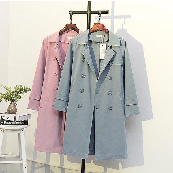 oversize women trench coat 2020 spring new long loose casual solid double-breasted pockets windbreaker outwear plus size 5xl1, Tan;black
oversize women trench coat 2020 spring new long loose casual solid double-breasted pockets windbreaker outwear plus size 5xl1, Tan;black