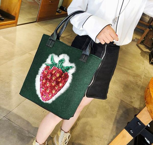 sequined фрукты отпечатано женщин сумки плеча мода сумки casual travel tote сумки конструктора высокого качества bolsos mujer
sequined фрукты отпечатано женщин сумки плеча мода сумки casual travel tote сумки конструктора высокого качества bolsos mujer