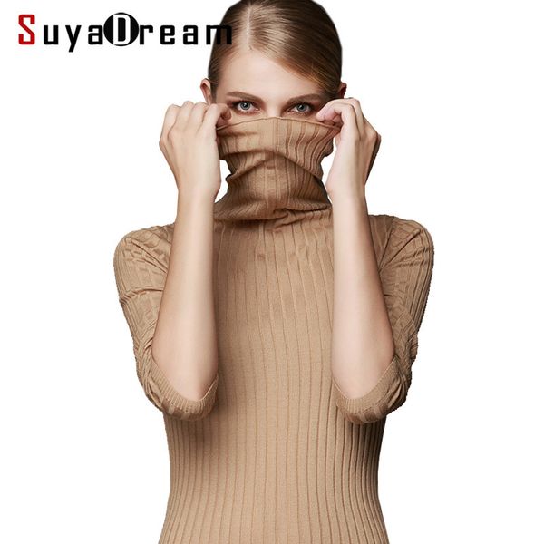 women wool turtleneck pullover 100%wool rib knits sweaters white black khaki bottoming pull femme y200722
women wool turtleneck pullover 100%wool rib knits sweaters white black khaki bottoming pull femme y200722
