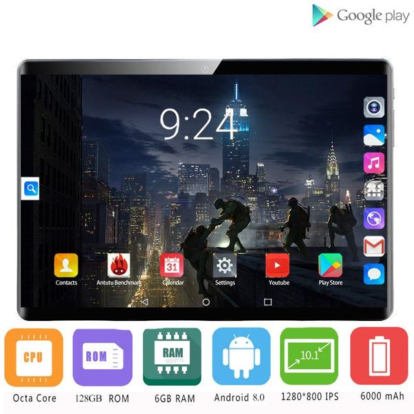 new original 10.1 inch tablet pc octa core 4g phone call 10 tablets 6g+128g android 8.0 tab google market gps wifi fm bluetooth
new original 10.1 inch tablet pc octa core 4g phone call 10 tablets 6g+128g android 8.0 tab google market gps wifi fm bluetooth
