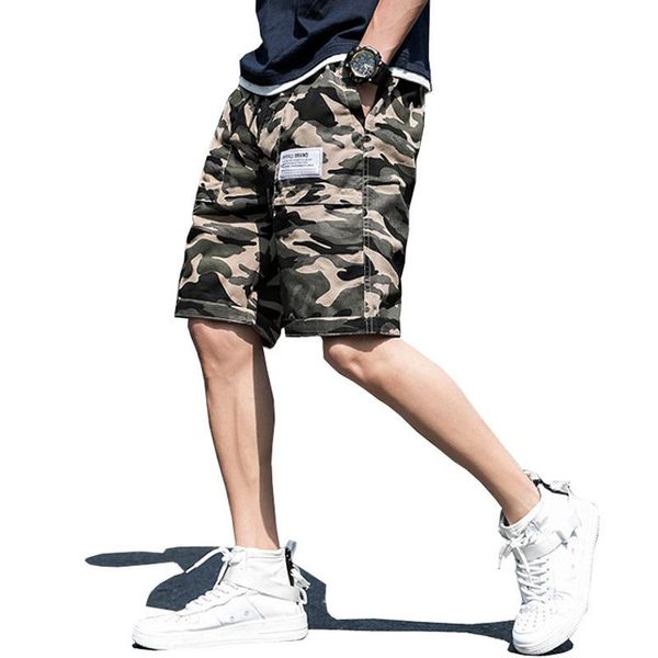 men's overalls shorts summer large size five-point shorts tide loose solid color camouflage casual pants trend safari style 7xl, White;black
men's overalls shorts summer large size five-point shorts tide loose solid color camouflage casual pants trend safari style 7xl, White;black