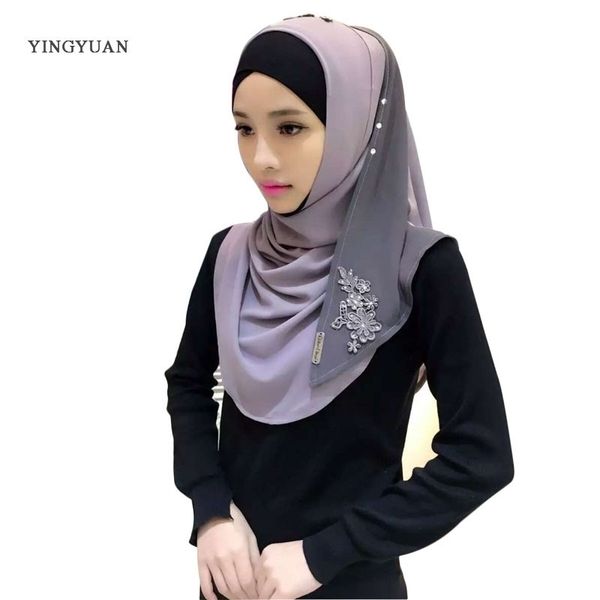 muslim women hijab chiffon embroidery scarf hooded instant wraps bandanas cap shawl abaya headgear arab islamic(no underwear) y201024, Blue;gray
muslim women hijab chiffon embroidery scarf hooded instant wraps bandanas cap shawl abaya headgear arab islamic(no underwear) y201024, Blue;gray