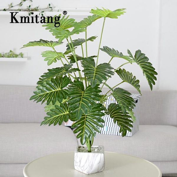 75cm 24heads large tropical plants artificial monstera bouquet fake palm tree leaves plastic green plant foliage home decoration 1029
75cm 24heads large tropical plants artificial monstera bouquet fake palm tree leaves plastic green plant foliage home decoration 1029