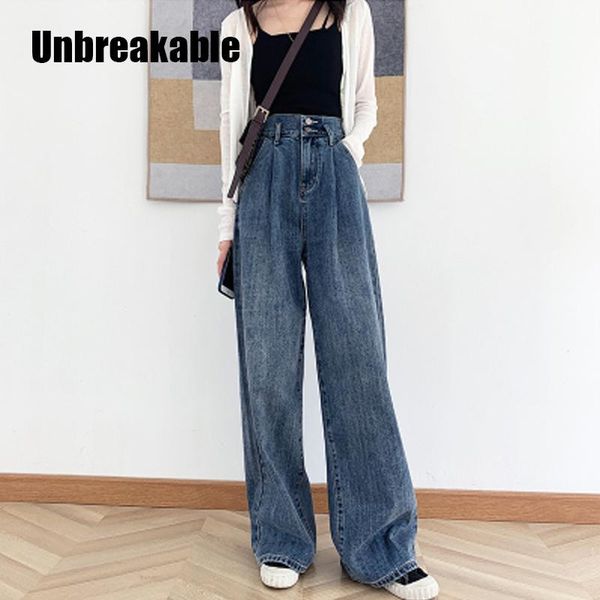 women's jeans unbreakable high waist women vintage wide-leg long mom trousers denim pants female boyfriends plus size 3xl 2021, Blue
women's jeans unbreakable high waist women vintage wide-leg long mom trousers denim pants female boyfriends plus size 3xl 2021, Blue