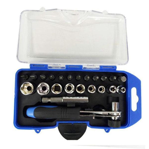 23pcs/box sleeve screwdriver set tool kits ratchet wrench socket spanner drill combination kits for car bike repair tool
23pcs/box sleeve screwdriver set tool kits ratchet wrench socket spanner drill combination kits for car bike repair tool