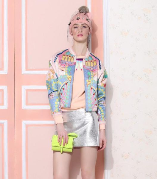 wholesale- women winter spring fashion stand baseball jacket flower print women coat colorful bomber jacket1, Black;brown
wholesale- women winter spring fashion stand baseball jacket flower print women coat colorful bomber jacket1, Black;brown