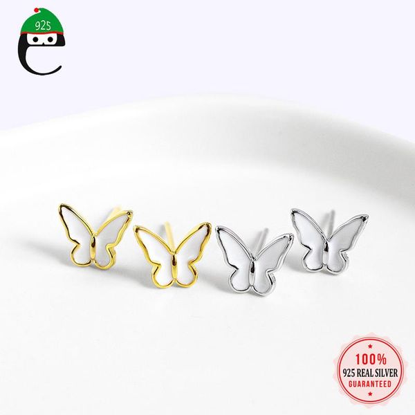 stud elfoplatasi real 925 sterling silver sweet white glaze insect butterfly earring for women wedding party s925 jewelry da1259, Golden;silver
stud elfoplatasi real 925 sterling silver sweet white glaze insect butterfly earring for women wedding party s925 jewelry da1259, Golden;silver