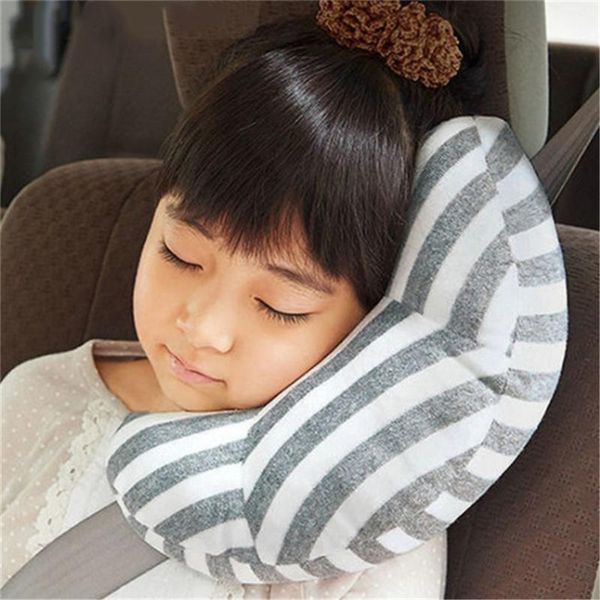 Children's Neck Headrest Seat Belt Shoulder Pads Removable Child Car Sleep Pillow Seatbelt Cushion Pad Head Support