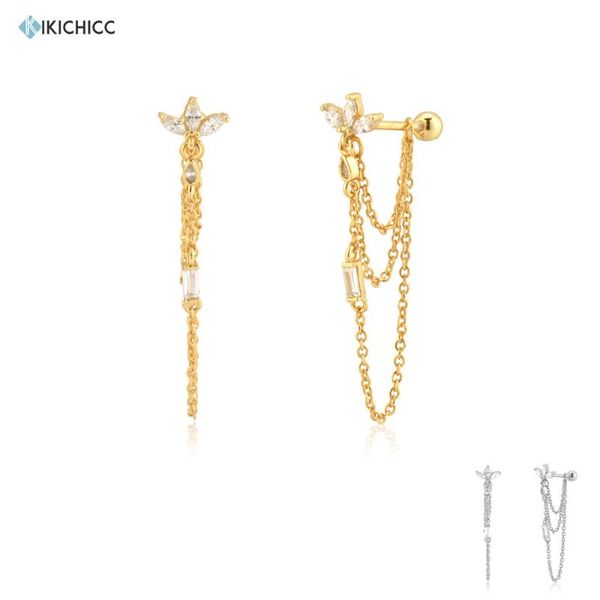 kikichicc 925 sterling silver gold three ovals chain beads ear pin drop earring women party luxury jewelry piercing pendiente 
kikichicc 925 sterling silver gold three ovals chain beads ear pin drop earring women party luxury jewelry piercing pendiente