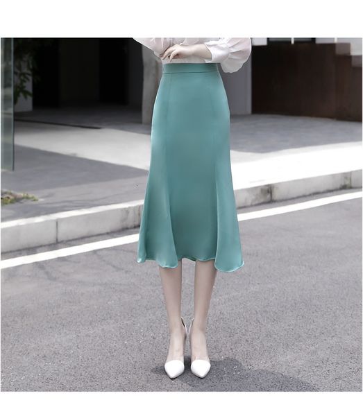 2021 new high waist vintage women spring a-line fashion black khaki elegant midi length skirt jupe femme saia i7j5
2021 new high waist vintage women spring a-line fashion black khaki elegant midi length skirt jupe femme saia i7j5