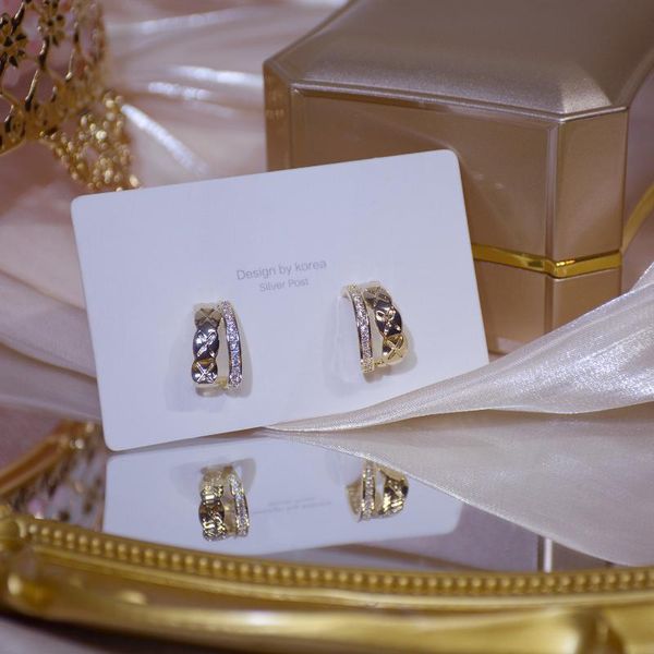 stud shiny side accessories crystal c earrings for women fashion jewelry simple style zirconia, Golden;silver
stud shiny side accessories crystal c earrings for women fashion jewelry simple style zirconia, Golden;silver