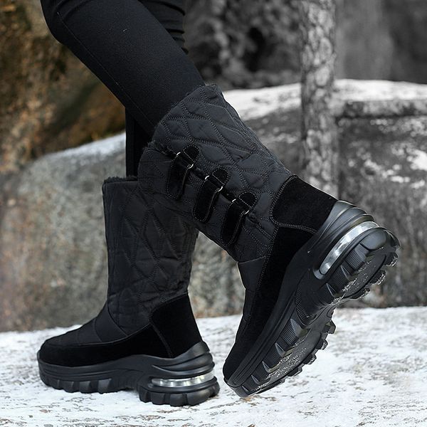 2020 women winter boots waterproof keep warm plush boots women mid-calf snow boots non-slip botas mujer, Black
2020 women winter boots waterproof keep warm plush boots women mid-calf snow boots non-slip botas mujer, Black