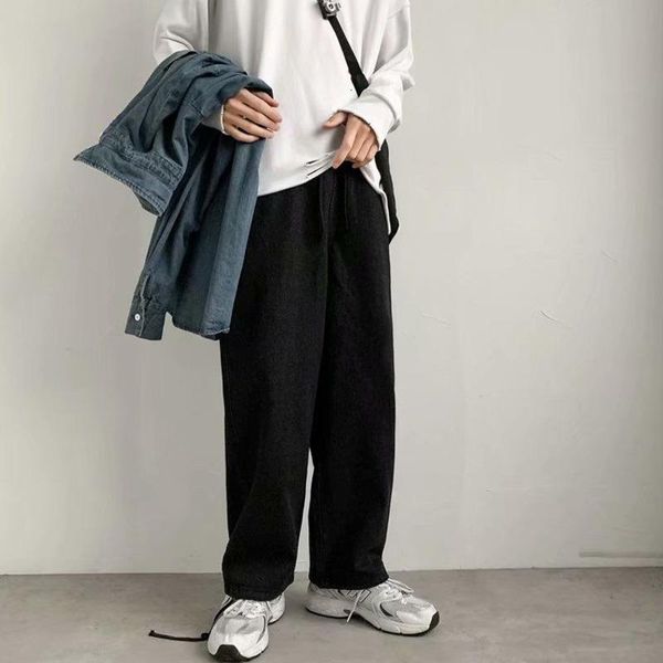 men's jeans spring and winter 2021 new wide-leg jeans college ins mopping trousers loose casual young men's clothing, Blue
men's jeans spring and winter 2021 new wide-leg jeans college ins mopping trousers loose casual young men's clothing, Blue