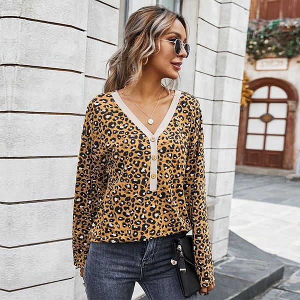 elegant leopard blouse women autumn winter v neck button casual blouse shirt for women 2021 new, White
elegant leopard blouse women autumn winter v neck button casual blouse shirt for women 2021 new, White