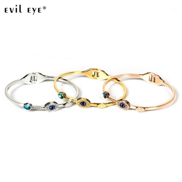evil eye titanium steel adjust size blue eye bangles with shining cz as christmas gifts for women girl ey51591, Black
evil eye titanium steel adjust size blue eye bangles with shining cz as christmas gifts for women girl ey51591, Black