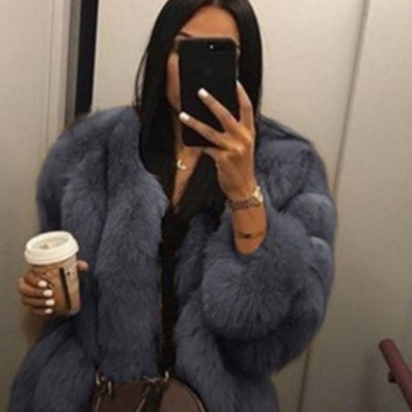 women's fur & faux elegant cardigan long sleeve short jacket women winter warm thickened party coat plus size streetwear pink, Black
women's fur & faux elegant cardigan long sleeve short jacket women winter warm thickened party coat plus size streetwear pink, Black