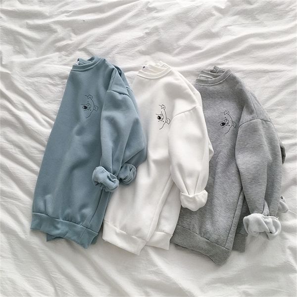 harajuku thickening sweatshirt women casual oversize bf gray blue pig pattern pullover female fashion autumn winter 201208, Black
harajuku thickening sweatshirt women casual oversize bf gray blue pig pattern pullover female fashion autumn winter 201208, Black