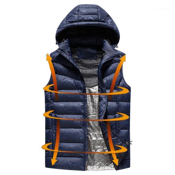 2020 new style intelligence heating cotton filling waterproof decorative pattern heating waistcoat1, Black;white
2020 new style intelligence heating cotton filling waterproof decorative pattern heating waistcoat1, Black;white