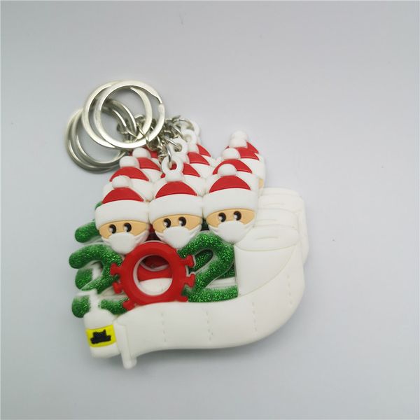 pvc keychain christmas ornaments quarantine family keychains with face mask toys pendants xmas key ring snowman with hand sanitizer e92702
pvc keychain christmas ornaments quarantine family keychains with face mask toys pendants xmas key ring snowman with hand sanitizer e92702