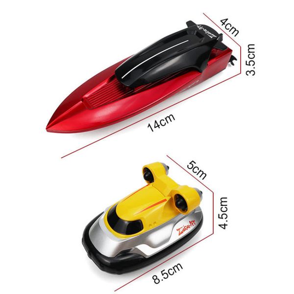 New Mini 2.4G Remote Control Boat 25KM/H High Speed Power Motor RC Racing Boat Toy with RC Hovercraft Toy speedboat Kid gift toy
New Mini 2.4G Remote Control Boat 25KM/H High Speed Power Motor RC Racing Boat Toy with RC Hovercraft Toy speedboat Kid gift toy