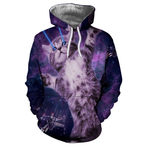 new fashion brand digital printed sweater men's baseball uniform hooded sweater, Black
new fashion brand digital printed sweater men's baseball uniform hooded sweater, Black