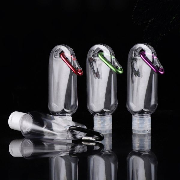 60ml hand sanitizer refillable with key ring hook transparent plastic bottle for disinfection water dhc947
60ml hand sanitizer refillable with key ring hook transparent plastic bottle for disinfection water dhc947