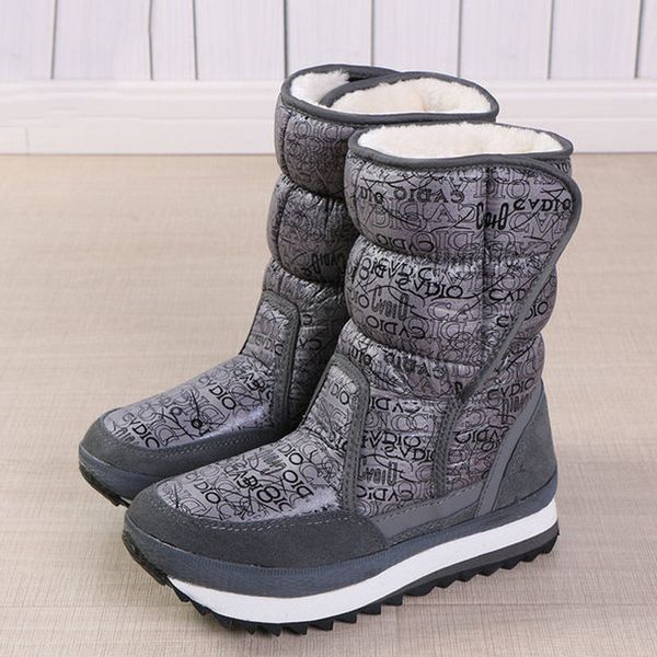 women platform non-slip waterproof winter shoes ankle thick fur warm snow boots for -40 degrees, Black;brown
women platform non-slip waterproof winter shoes ankle thick fur warm snow boots for -40 degrees, Black;brown