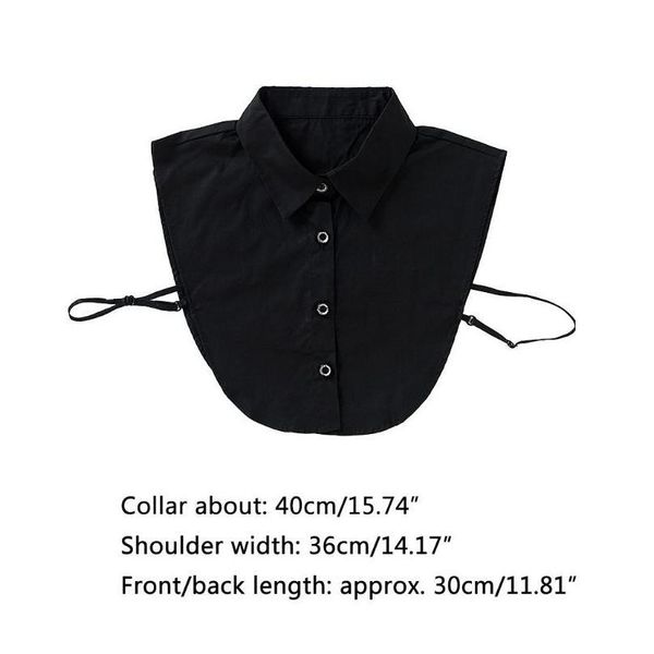 women plain solid color cotton fake collar curved hem pointed lapel half-shirt wom qylhir, Blue;red
women plain solid color cotton fake collar curved hem pointed lapel half-shirt wom qylhir, Blue;red