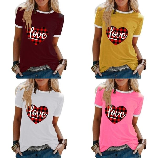 s-5xl valentine's day summer women's love letters printed t-shirt short sleeve shrit love heart casual short sleeved plus size h11, White
s-5xl valentine's day summer women's love letters printed t-shirt short sleeve shrit love heart casual short sleeved plus size h11, White