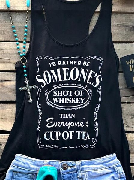 women summer id rather be someones sof whiskey tank lady sleeveless tee femme harajuku ulzzang vest streetwear, White
women summer id rather be someones sof whiskey tank lady sleeveless tee femme harajuku ulzzang vest streetwear, White