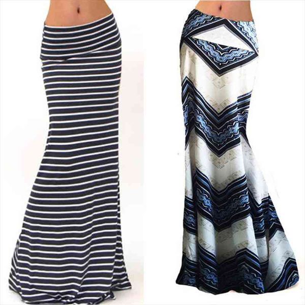 fashion women summer long skirt striped wave charming elastic high waist boho printing saia falda female maxi skirt, Black
fashion women summer long skirt striped wave charming elastic high waist boho printing saia falda female maxi skirt, Black