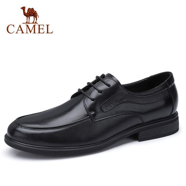 camel men's shoes dress business office genuine leather shoes men delicate soft cowhide non-slip lightweight male footwear, Black
camel men's shoes dress business office genuine leather shoes men delicate soft cowhide non-slip lightweight male footwear, Black