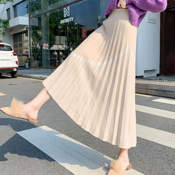 skirts autumn winter geometric long knit women pleated skirt thick warm a line elgant knitted sweater femme, Black
skirts autumn winter geometric long knit women pleated skirt thick warm a line elgant knitted sweater femme, Black