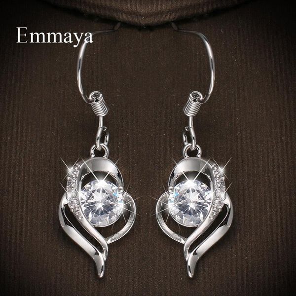 stud emmaya fashion heart shape noble earring for female cute cubic zircon jewelry double layers distinction design elegant ornament, Golden;silver
stud emmaya fashion heart shape noble earring for female cute cubic zircon jewelry double layers distinction design elegant ornament, Golden;silver