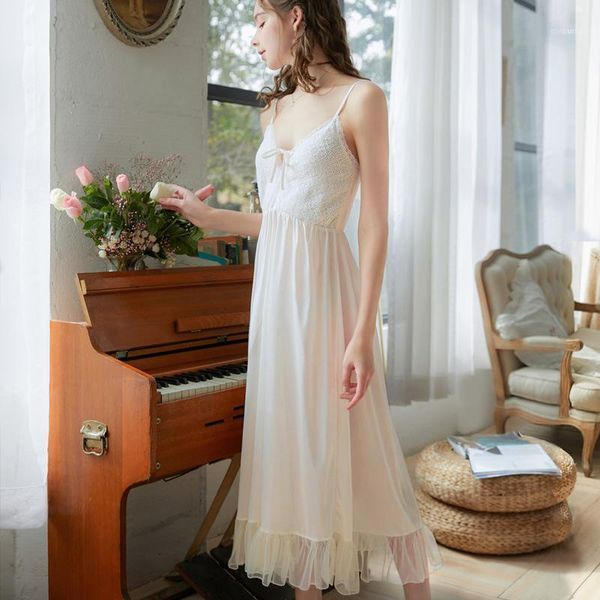 white pajamas suspender nightdress female summer sweet princess style pajamas high waist female homewear long section11, Black;red
white pajamas suspender nightdress female summer sweet princess style pajamas high waist female homewear long section11, Black;red
