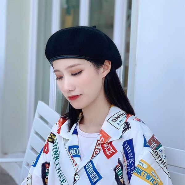 berets h3536 women beret hat retro simple autumn winter warm british vintage painter cap female fashion student casual, Blue;gray
berets h3536 women beret hat retro simple autumn winter warm british vintage painter cap female fashion student casual, Blue;gray