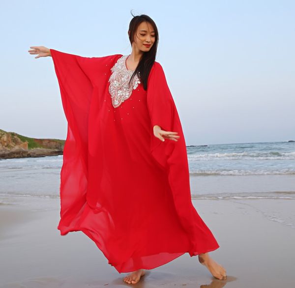 stage performance suit sling long dress robe khalegy shakes robes belly dance show wear handmade egypt dance outfit loose red, Black;red
stage performance suit sling long dress robe khalegy shakes robes belly dance show wear handmade egypt dance outfit loose red, Black;red