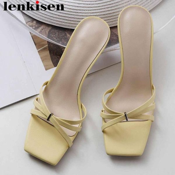 dress shoes lenkisen real cow leather stiletto med heels peep square toe women sandals elegant lady slip on dinner party streetwar l13, Black
dress shoes lenkisen real cow leather stiletto med heels peep square toe women sandals elegant lady slip on dinner party streetwar l13, Black