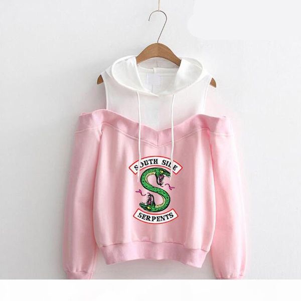 hooded sweatshirt women southside serpents printed long-sleeved off-shoulder hip hop pink hoodie pullover streetwear, Black
hooded sweatshirt women southside serpents printed long-sleeved off-shoulder hip hop pink hoodie pullover streetwear, Black