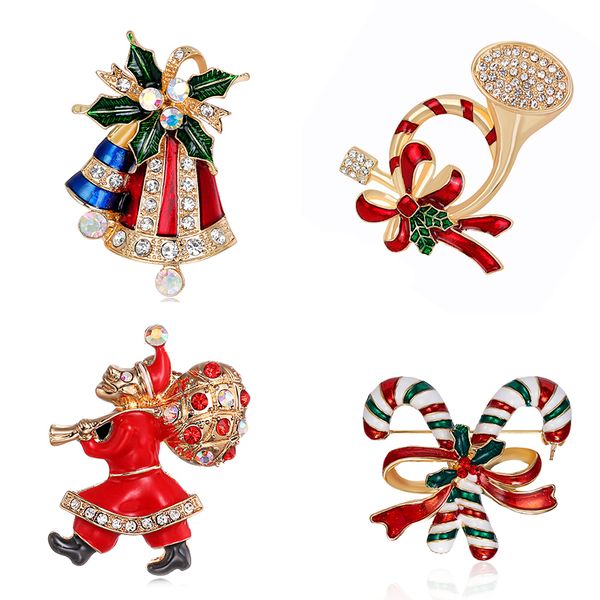 christmas brooches santa claus hat lovely bow bells enamel badges women vintage creative gift coat dress accessories, Gray
christmas brooches santa claus hat lovely bow bells enamel badges women vintage creative gift coat dress accessories, Gray