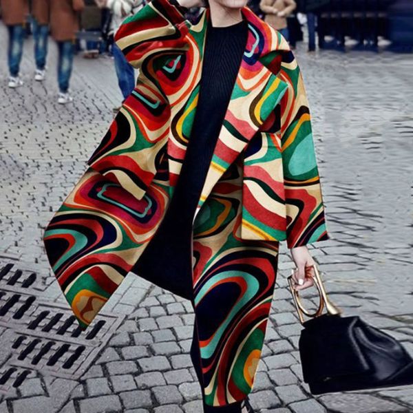 colorful overcoat fashion women autumn wool blend winter long trench coat large plus size female woolen jacket coat outwear 201027, Black
colorful overcoat fashion women autumn wool blend winter long trench coat large plus size female woolen jacket coat outwear 201027, Black