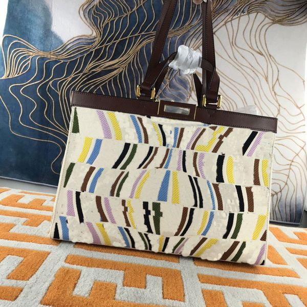 large capacity tote bag woven canvas cross body handbag shoulder bags straw material shopping handbags lady totes printed embroidered brown
large capacity tote bag woven canvas cross body handbag shoulder bags straw material shopping handbags lady totes printed embroidered brown