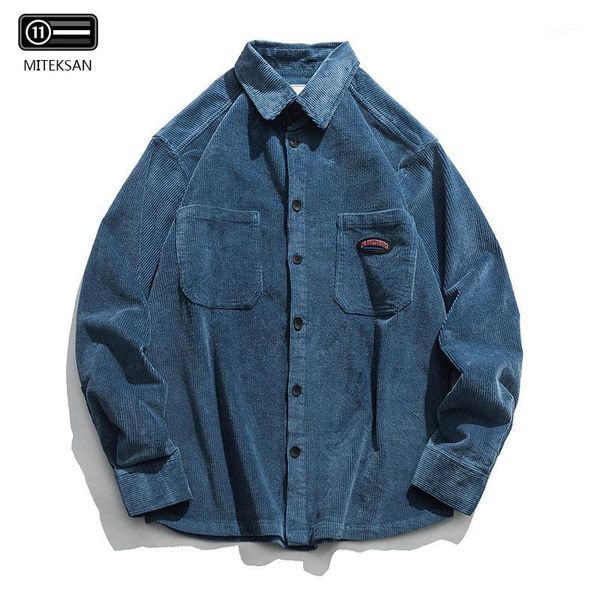 2019 men solid color corduroy jacket casual outwear autumn high street tide male retro loose streetwear jackets clothes1, Black;brown
2019 men solid color corduroy jacket casual outwear autumn high street tide male retro loose streetwear jackets clothes1, Black;brown