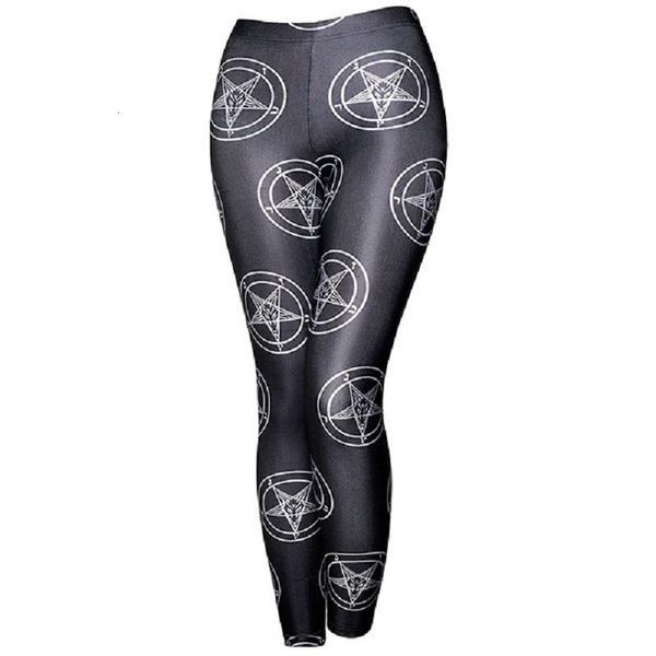 woman leggings goth girls leggings new geometric pentagram printing ladies thin leggings drop shipping good quality, Black
woman leggings goth girls leggings new geometric pentagram printing ladies thin leggings drop shipping good quality, Black