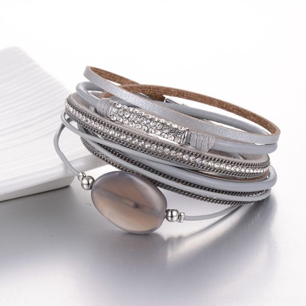 5xu8i new diamond and new style magneticbracelet stone agate multi-layer gold-plated leather korean fashion agate stone ardqu, Golden;silver
5xu8i new diamond and new style magneticbracelet stone agate multi-layer gold-plated leather korean fashion agate stone ardqu, Golden;silver